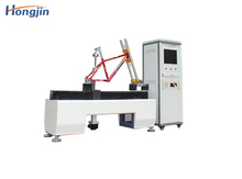 Máquina de ensayo de fatiga vertical y horizontal para bicicletas.