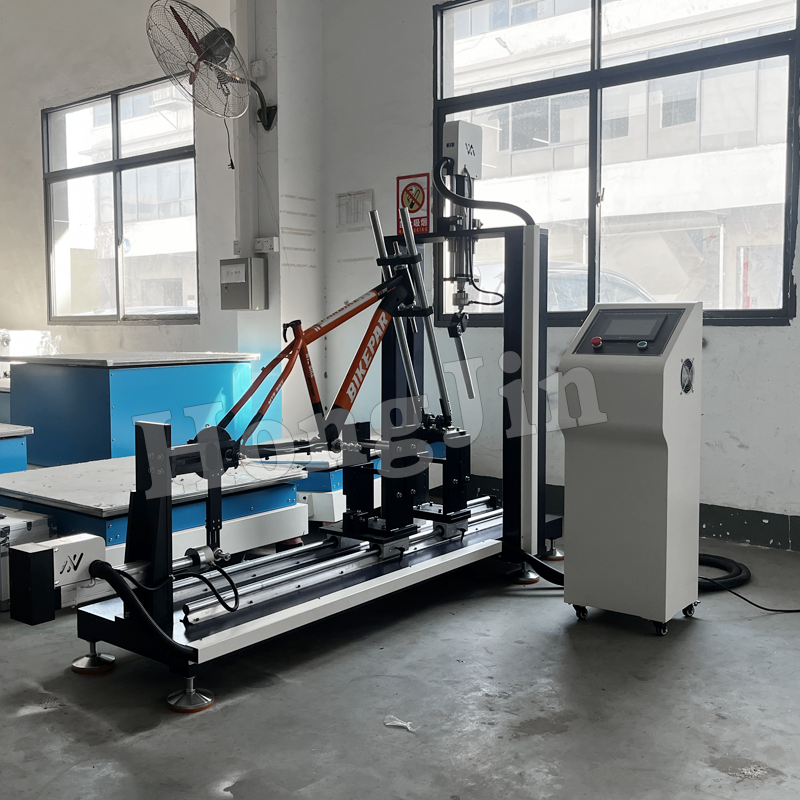 Máquina de prueba de fatiga horizontal y vertical de la bicicleta