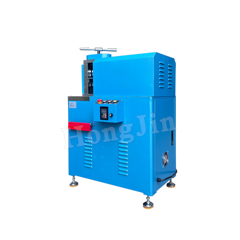 Molino de acabado calentado eléctrico pequeño, máquina formadora de rollos de Material metálico, equipo de laminación de láminas y bobinas, prensa de rollo