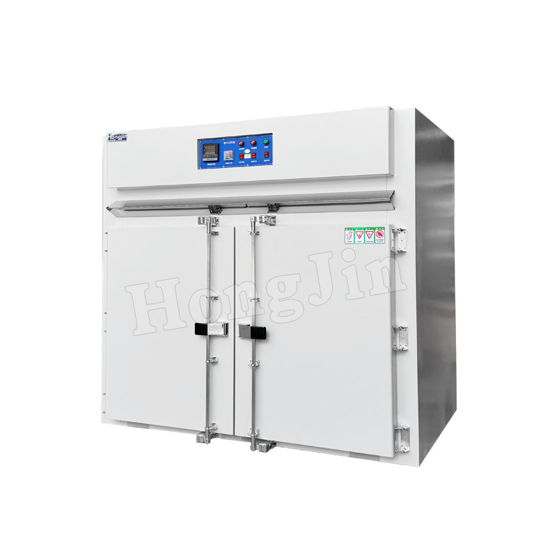 Horno Industrial tipo carro, horno de acero inoxidable con circulación de aire caliente, horno de secado de aire caliente con componentes electrónicos