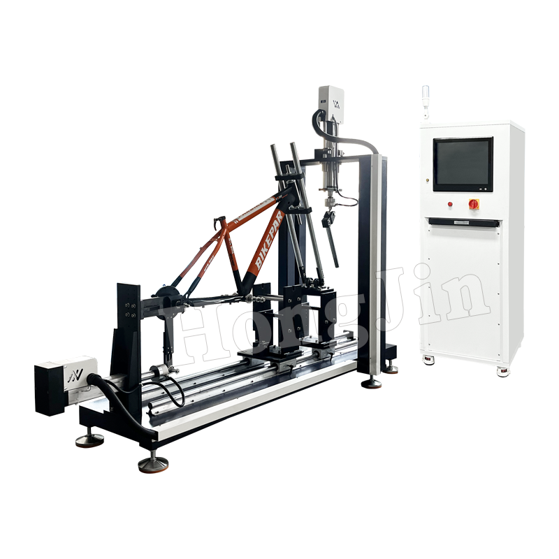 Máquina de prueba de fatiga horizontal y vertical de la bicicleta