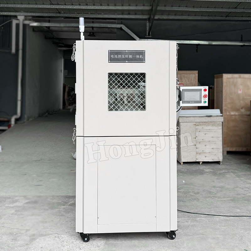 Máquina de acupuntura y extrusión de baterías